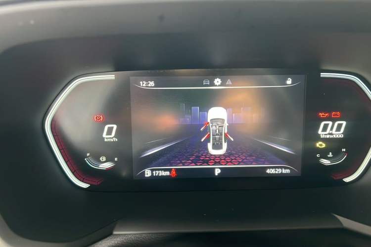 Used MG 5 2021 180 DVVT CVT Youth Luxury Edition Odometer Close Up