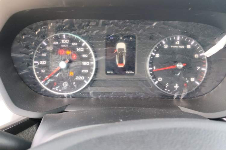 Used MG 5 2021 180 DVVT Manual Youth Style Edition Odometer Close Up