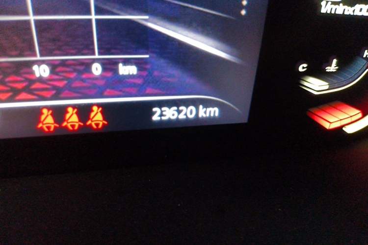 Used MG 5 2021 300TGI DCT Luxury Flagship Edition Odometer Close Up