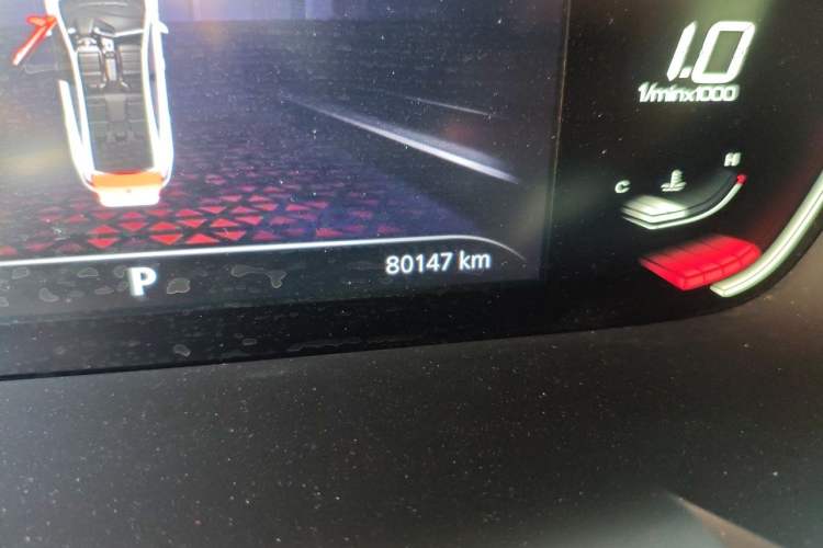 Used MG 5 2021 300TGI DCT Elegant Luxury Edition Odometer Close Up