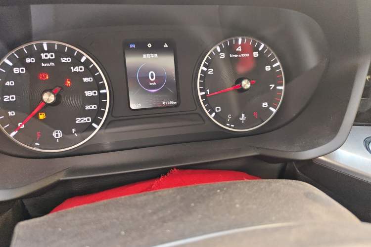 Used MG 5 2021 180 DVVT Manual Youth Luxury Edition Odometer Close Up