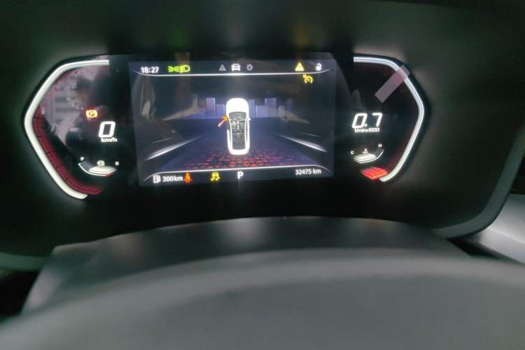 Used MG 5 2021 180 DVVT CVT Youth Luxury Edition Odometer Close Up
