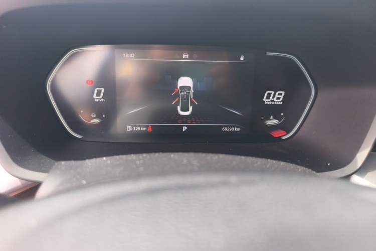 Used MG 5 2021 180 DVVT CVT Youth Luxury Edition Odometer Close Up