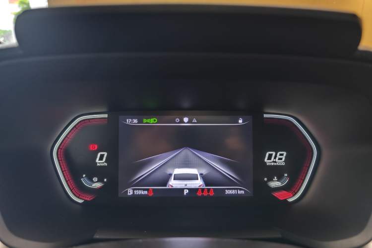 Used MG 5 2021 Revised 300TGI DCT Elegant Luxury Flagship Edition Odometer Close Up