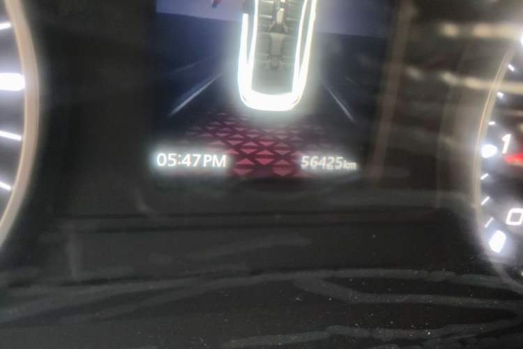 Used MG 5 2021 180 DVVT Manual Youth Luxury Edition Odometer Close Up