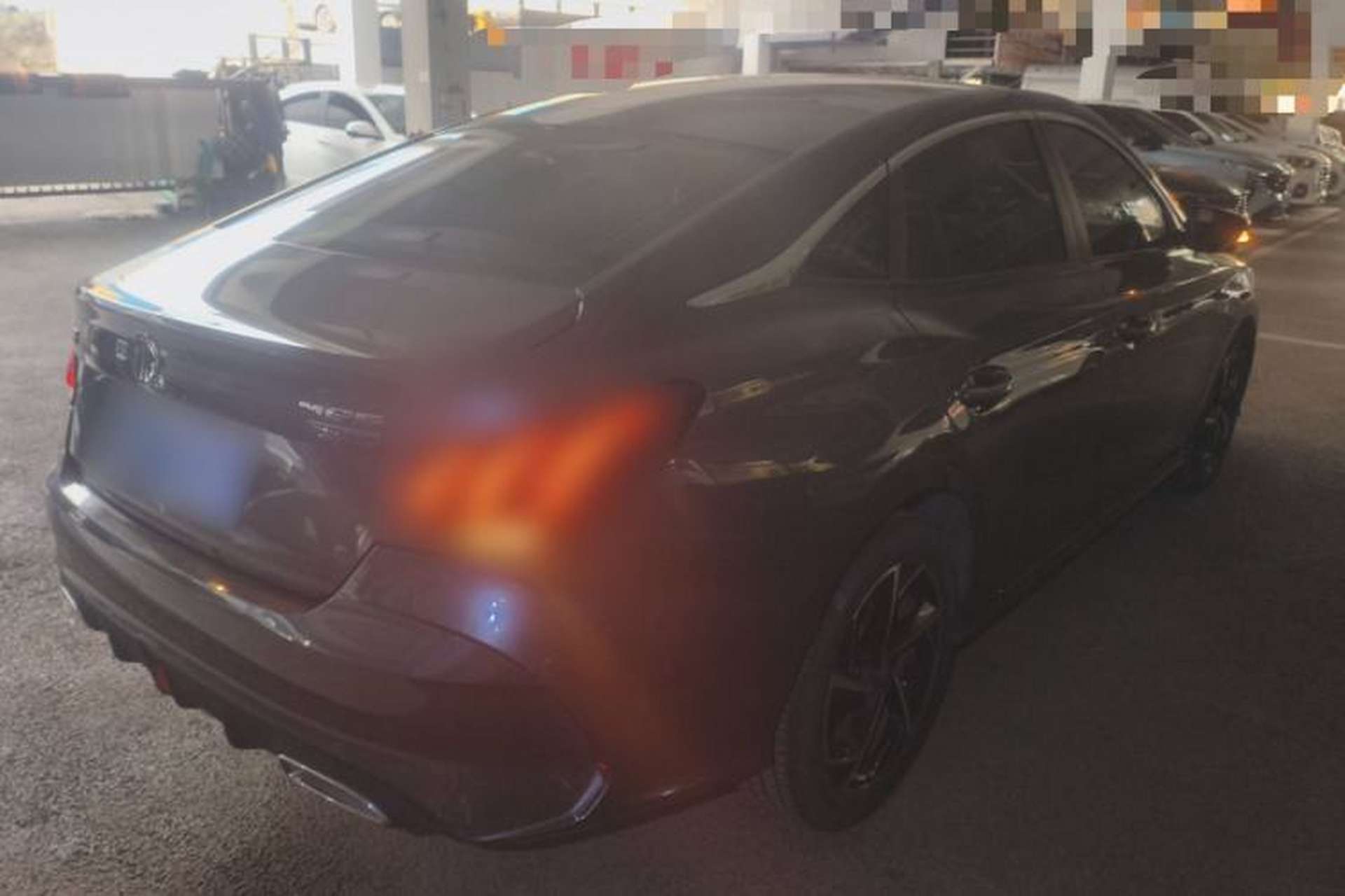 Used MG 5 2021 Revised 300TGI DCT Qingshè Luxurious Enjoyment Edition Rear Right 45 Deg