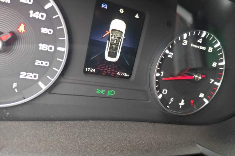 Used MG 5 2021 180 DVVT Manual Youth Luxury Edition Odometer Close Up
