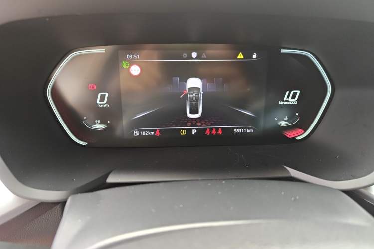 Used MG 5 2021 300TGI DCT Luxury Flagship Edition Odometer Close Up