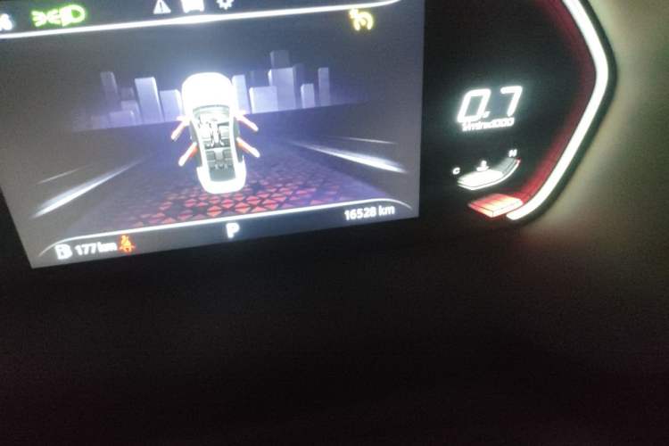 Used MG 5 2021 180 DVVT CVT Youth Luxury Edition Odometer Close Up