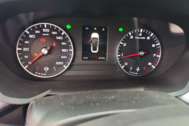 Used MG 5 2021 180 DVVT Manual Youth Style Edition Odometer Close Up