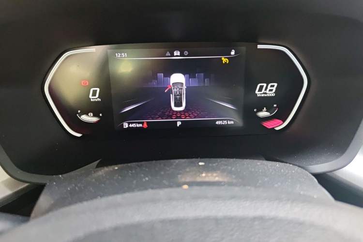 Used MG 5 2021 300TGI DCT Elegant Luxury Edition Odometer Close Up