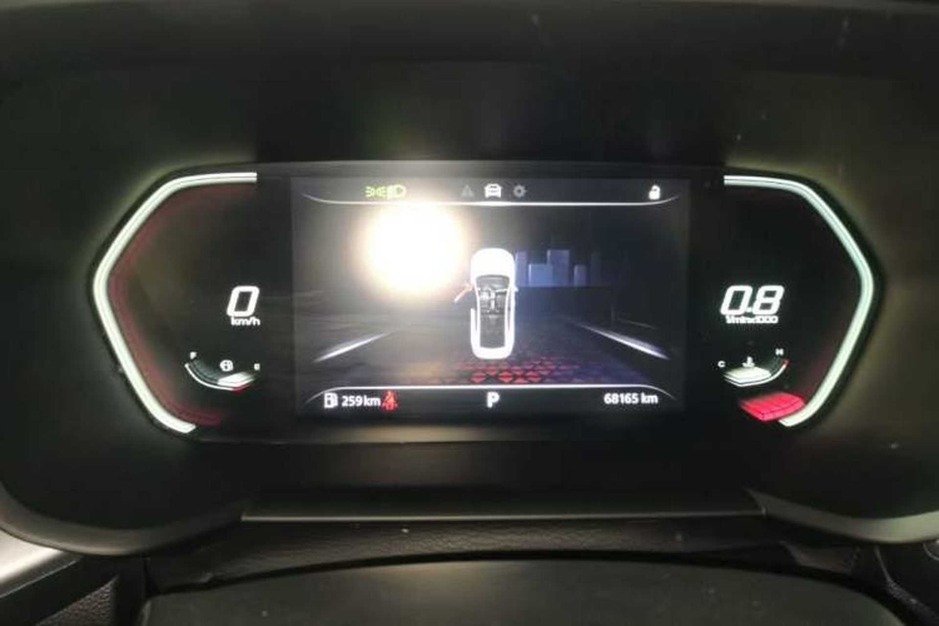 Used MG 5 2021 300TGI DCT Elegant Luxury Edition Odometer Close Up