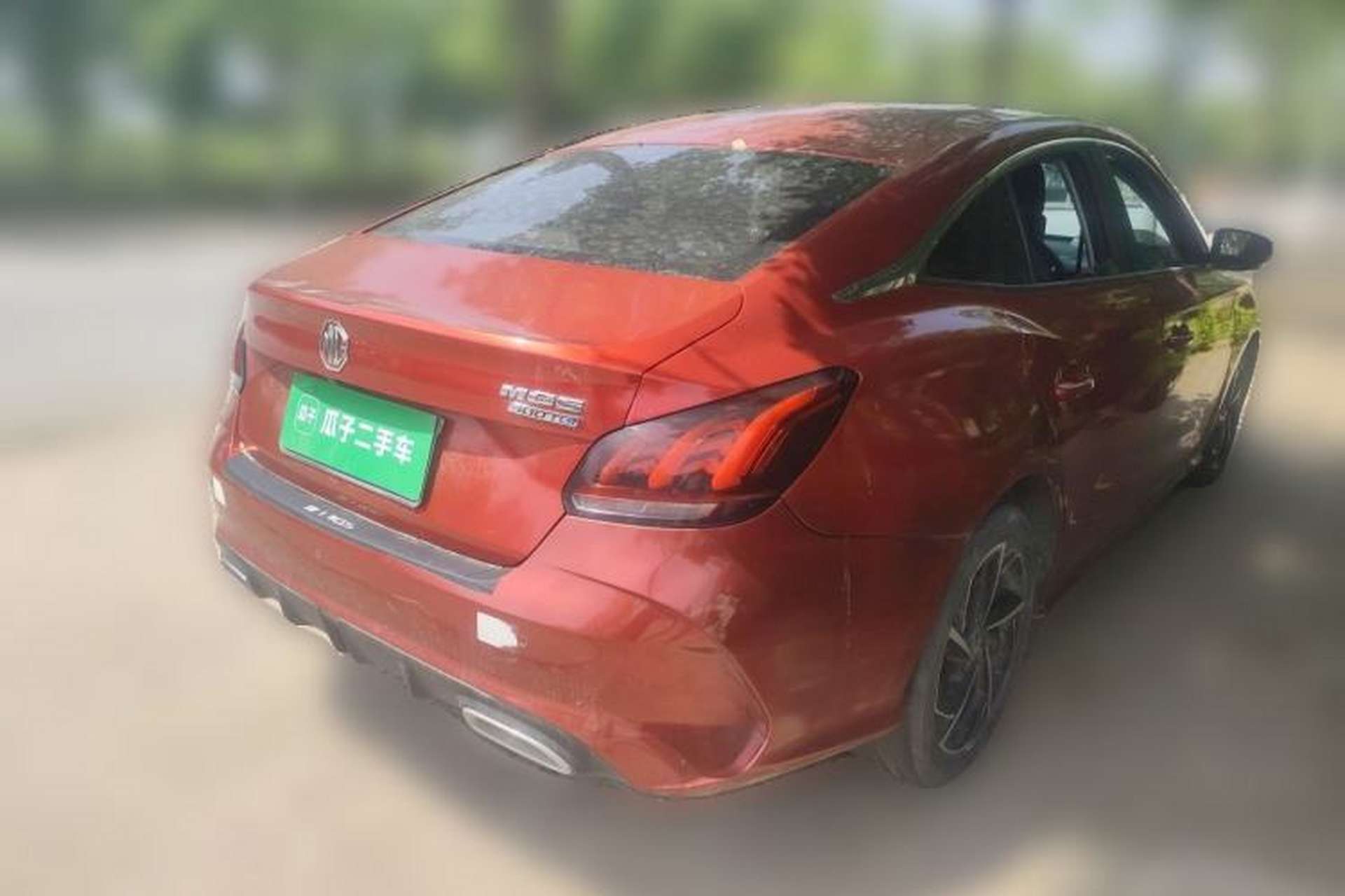 Used MG 5 2021 300TGI DCT Elegant & Trendy Edition Rear Right 45 Deg