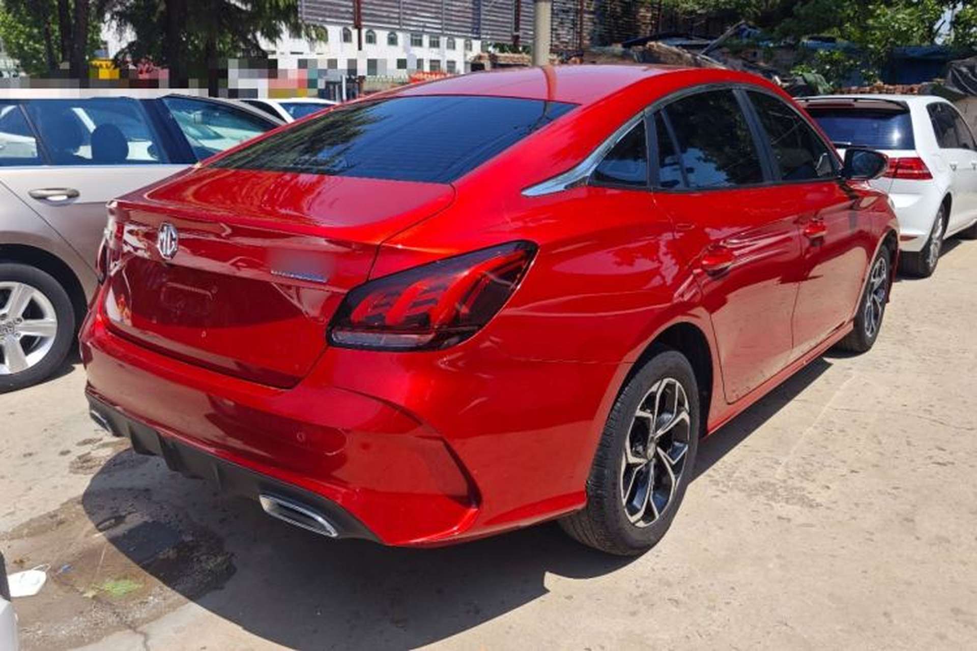 Used MG 5 2021 180 DVVT CVT Youth Luxury Edition Rear Right 45 Deg
