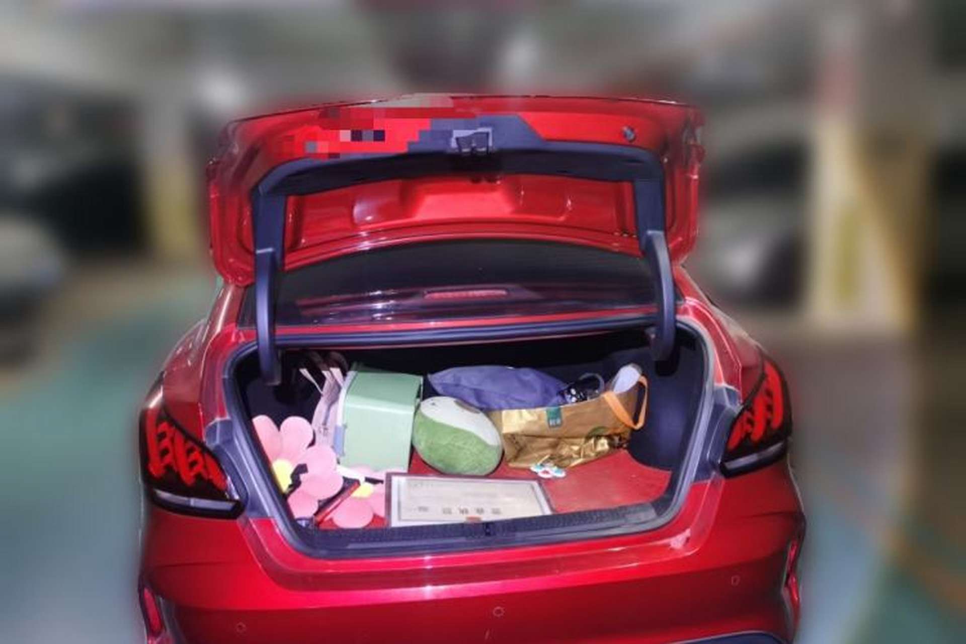 Used MG 5 2021 180 DVVT CVT Youth Luxury Edition Trunk