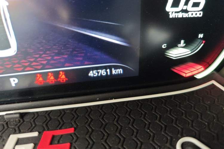 Used MG 5 2021 300TGI DCT Luxury Flagship Edition Odometer Close Up