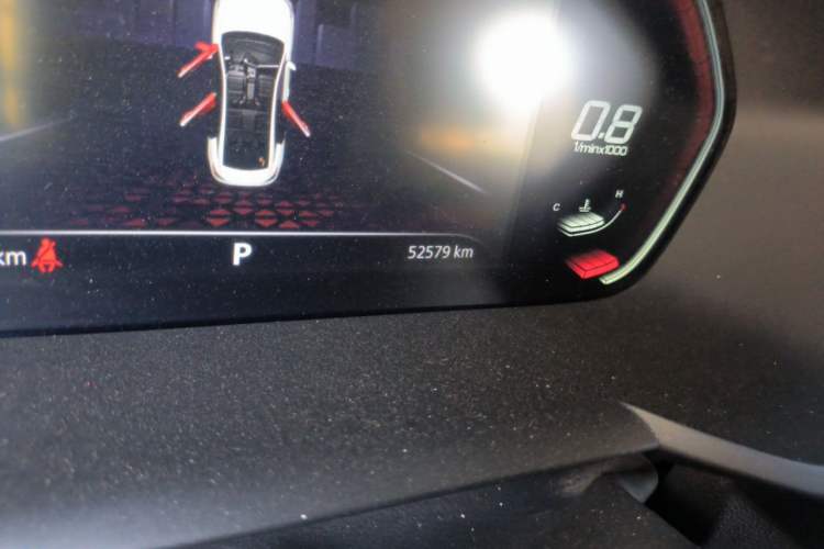 Used MG 5 2021 300TGI DCT Elegant Luxury Edition Odometer Close Up