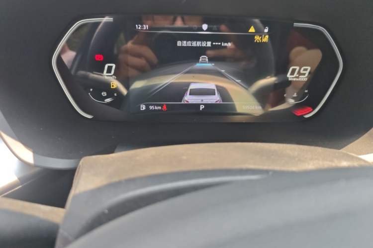 Used MG 5 2021 180 DVVT CVT Youth Luxury Edition Odometer Close Up