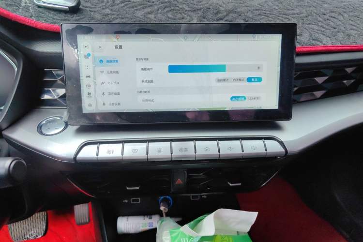 Used MG 5 2021 180 DVVT CVT Youth Luxury Edition Audio And AC Panel