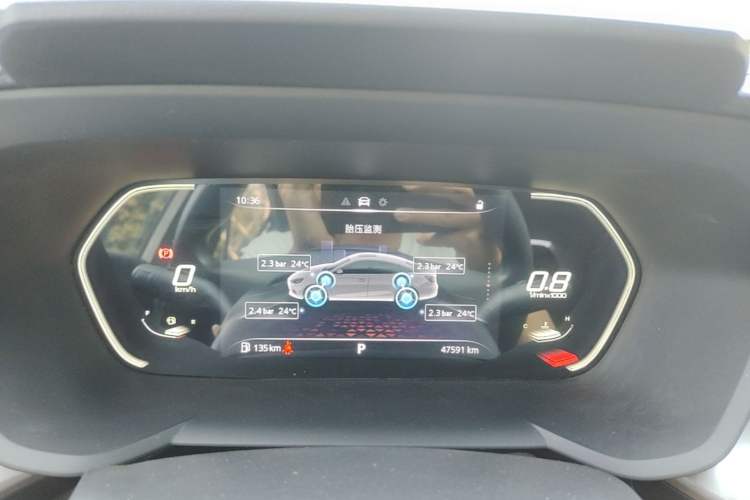 Used MG 5 2021 Revised Version 180 DVVT CVT Youth Luxury Edition Instrument Cluster