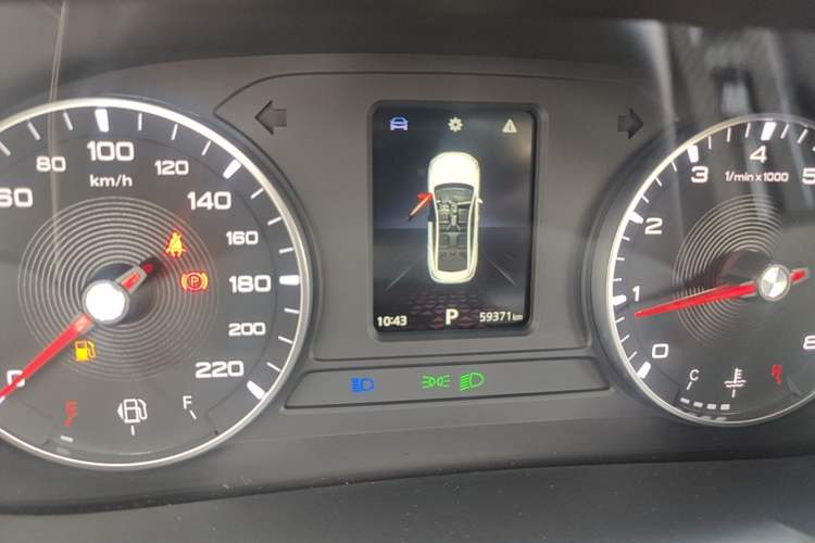 Used MG 5 2021 180 DVVT CVT Youthful Style Edition Instrument Cluster