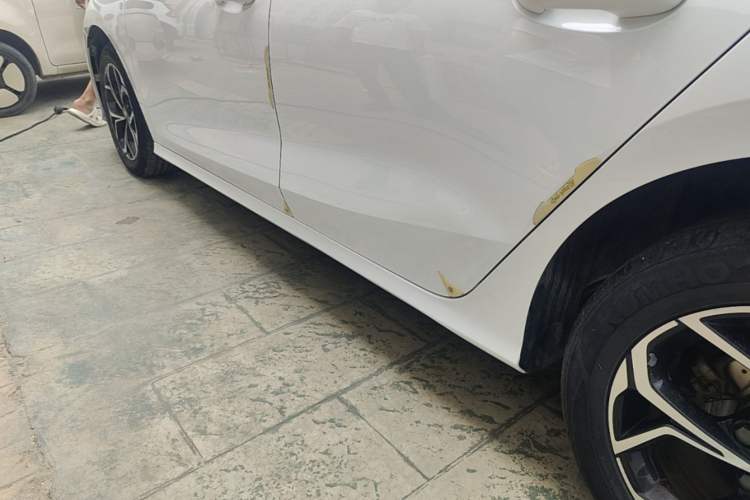 Used MG 5 2021 180 DVVT CVT Youthful Style Edition Left Side Sill