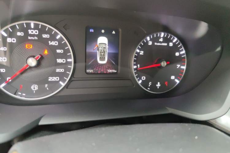 Used MG 5 2021 180 DVVT Manual Youth Style Edition Odometer Close Up