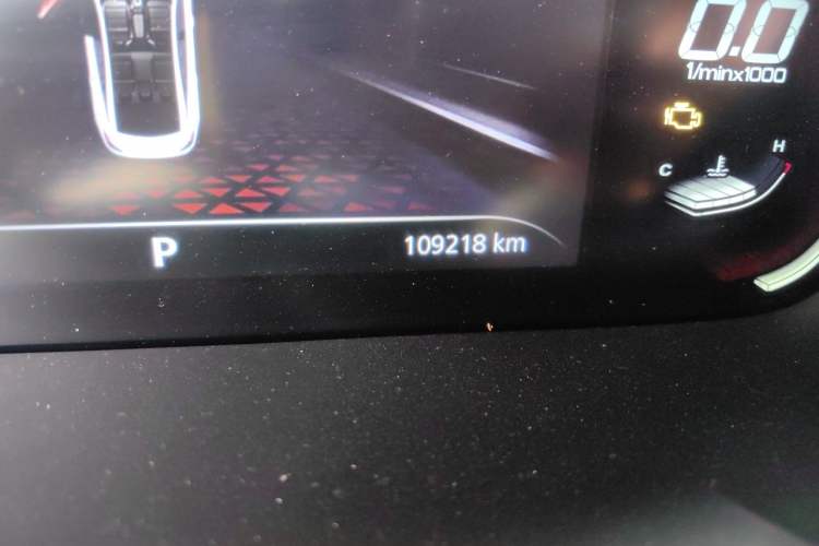 Used MG 5 2021 180 DVVT CVT Youth Luxury Edition Odometer Close Up