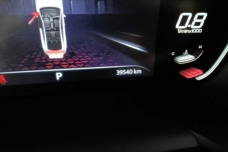 Used MG 5 2021 300TGI DCT Elegant Luxury Edition Odometer Close Up