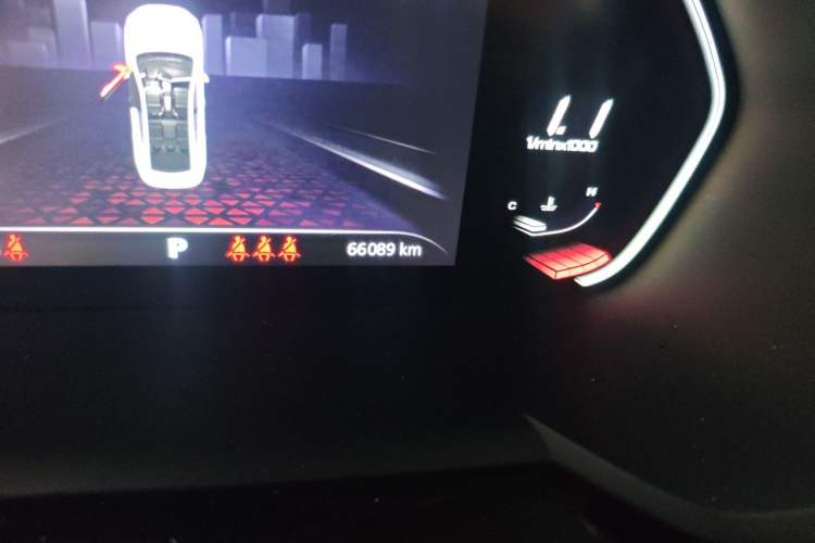 Used MG 5 2021 300TGI DCT Luxury Flagship Edition Odometer Close Up