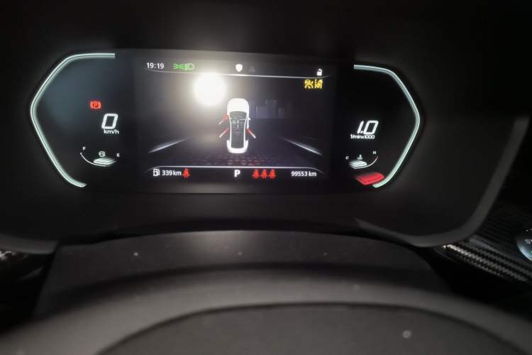 Used MG 5 2021 Revised 300TGI DCT Elegant Luxury Flagship Edition Odometer Close Up