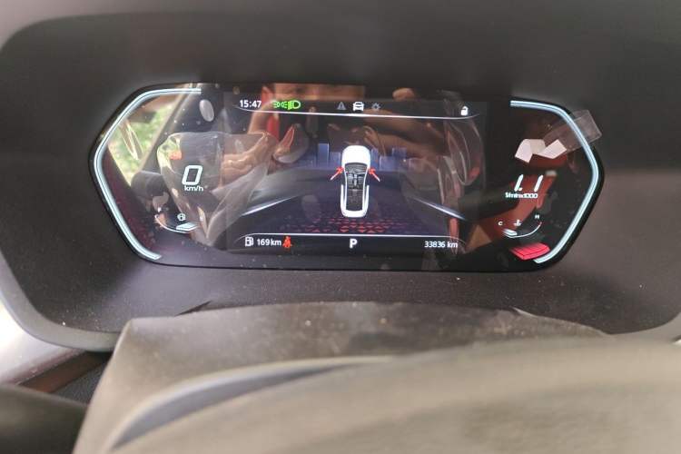 Used MG 5 2021 300TGI DCT Elegant Luxury Edition Odometer Close Up