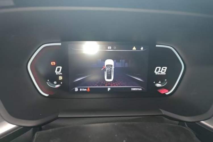 Used MG 5 2021 180 DVVT CVT Youth Luxury Edition Odometer Close Up