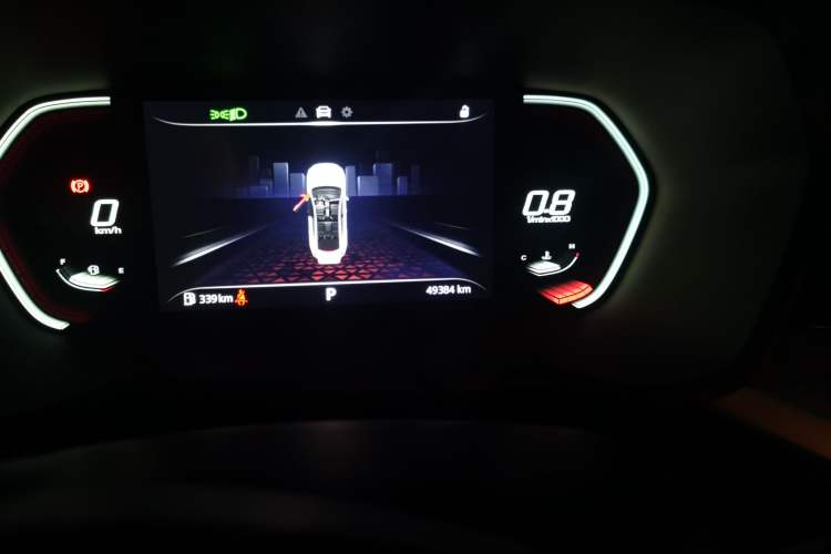 Used MG 5 2021 180 DVVT CVT Youth Luxury Edition Odometer Close Up