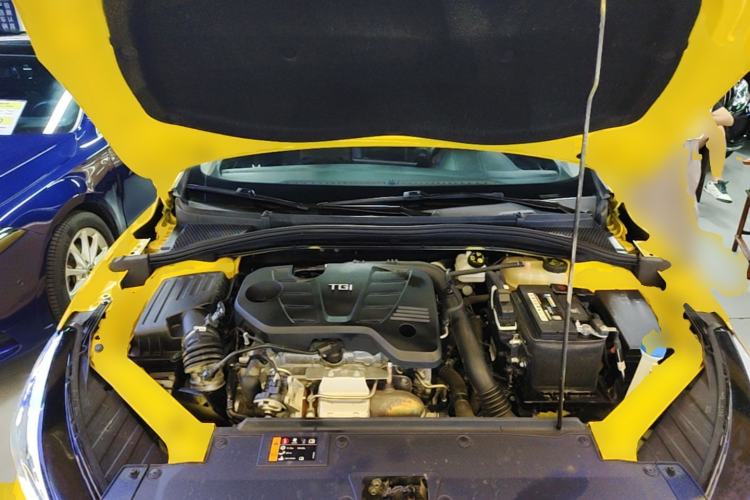 Used MG 5 2021 Revised 300TGI DCT Qingshè Luxurious Enjoyment Edition Engine Bay