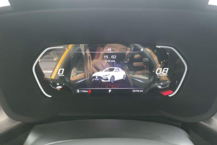 Used MG 5 2021 Revised Version 180 DVVT CVT Youth Luxury Edition Instrument Cluster