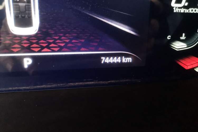 Used MG 5 2021 300TGI DCT Elegant Luxury Edition Odometer Close Up
