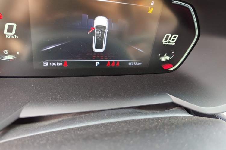 Used MG 5 2021 300TGI DCT Luxury Flagship Edition Odometer Close Up