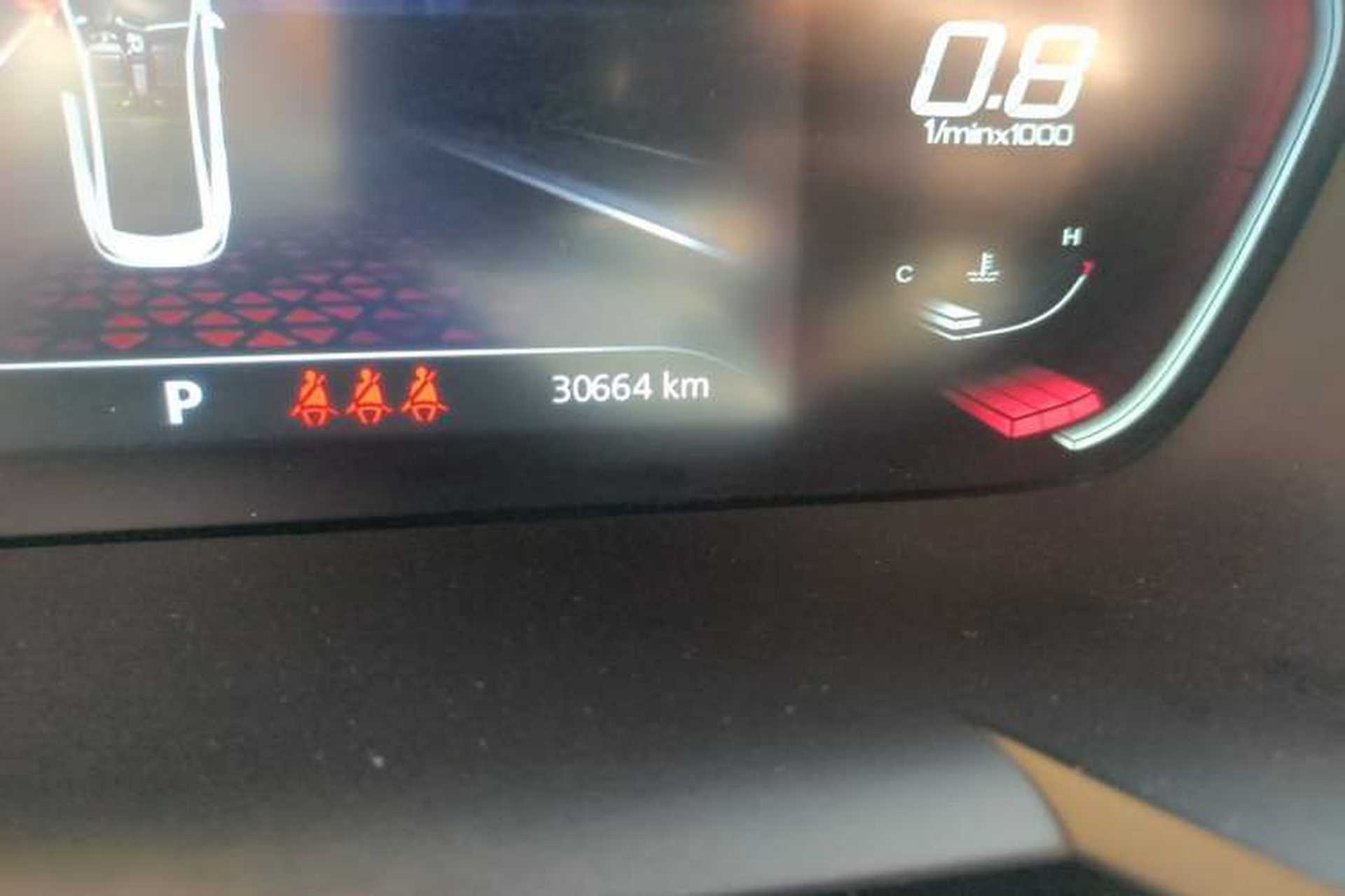 Used MG 5 2021 300TGI DCT Luxury Flagship Edition Odometer Close Up