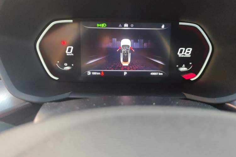 Used MG 5 2021 180 DVVT CVT Youth Luxury Edition Odometer Close Up