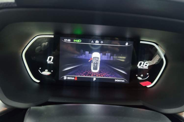 Used MG 5 2021 Revised Version 180 DVVT CVT Youth Luxury Edition Odometer Close Up