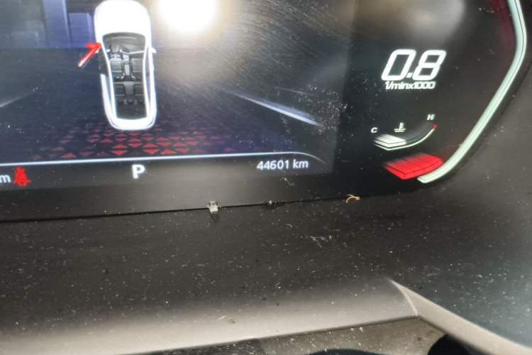 Used MG 5 2021 180 DVVT CVT Youth Luxury Edition Odometer Close Up