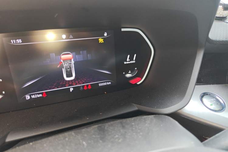 Used MG 5 2021 300TGI DCT Luxury Flagship Edition Odometer Close Up
