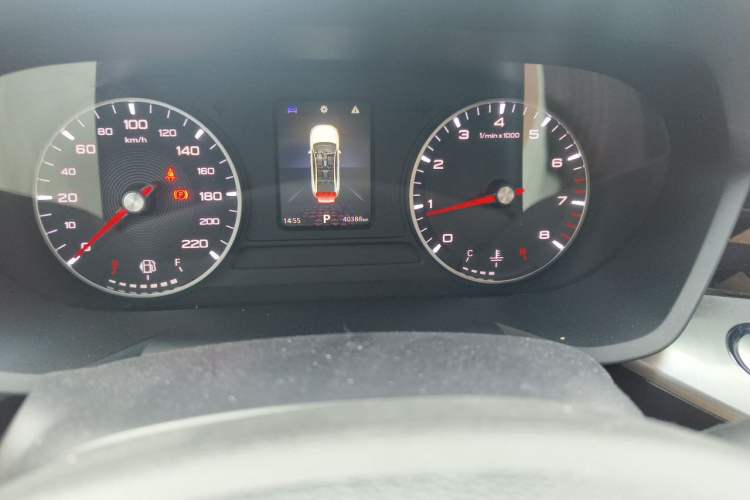 Used MG 5 2021 180 DVVT CVT Youthful Style Edition Odometer Close Up