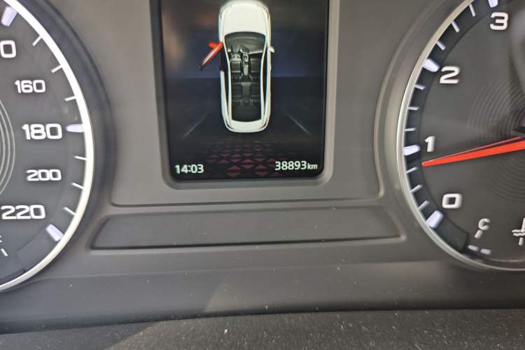 Used MG 5 2021 180 DVVT Manual Youth Luxury Edition Odometer Close Up