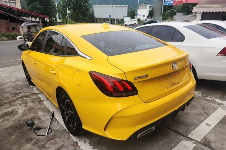 Used MG 5 2021 300TGI DCT Elegant Luxury Edition Rear Left 45 Deg
