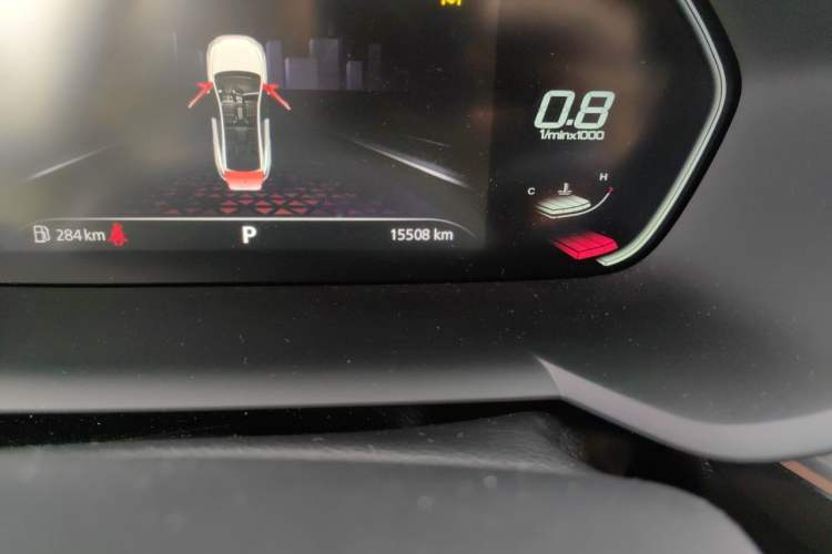 Used MG 5 2022 180 DVVT CVT Youth Flagship Edition Odometer Close Up