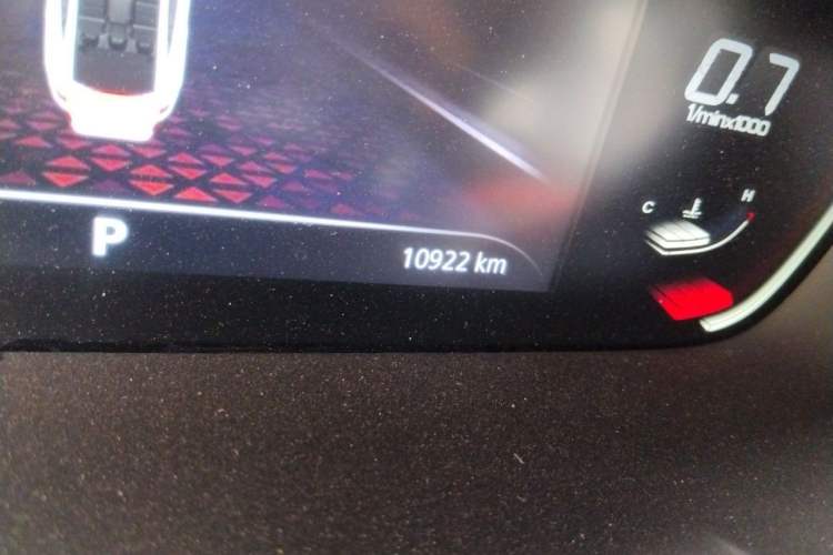 Used MG 5 2022 180 DVVT CVT Youth Luxury Edition Odometer Close Up