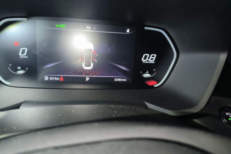 Used MG 5 2022 180 DVVT CVT Youth Luxury Edition Odometer Close Up