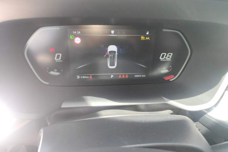 Used MG 5 2022 300TGI DCT Chao Yue Flagship Edition Odometer Close Up